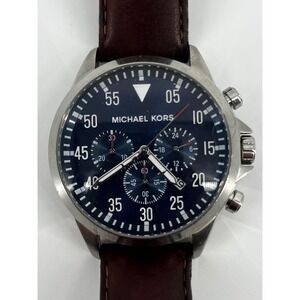 Michael Kors Mens Chronograph Watch MK-8362‎ *Needs New Batteries*